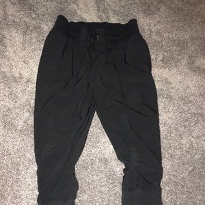 reebok capris fleece pants (barely worn)